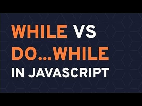 While vs Do while In Javascript | Javascript Tutorials