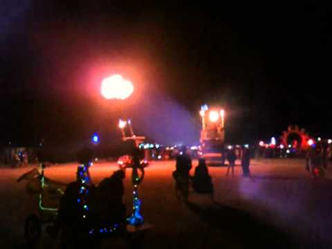 Burning Man 2011 - Dueling Pyromaniacs