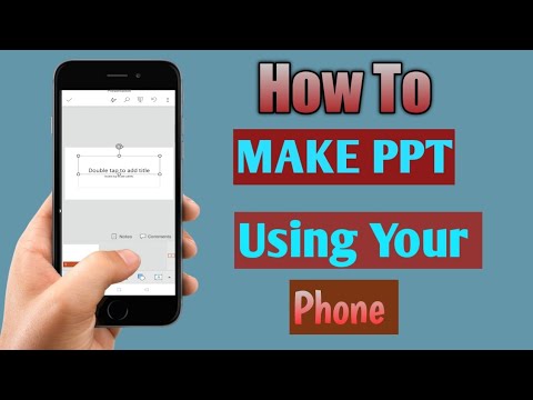How To Make A Power Point Presentation In Your Phone|| How To Make PPT Using Your Android Phone