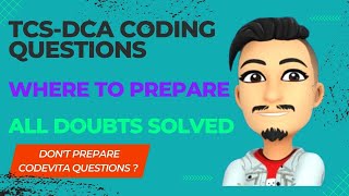 TCS DCA-CODING QUESTION | WHERE TO PREPARE