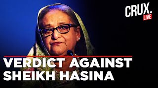 Sheikh Hasina Verdict LIVE | Bangladesh Tribunal Gives Ruling On Ousted PM | Crimes Against Humanity