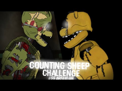 [Dc2/Fnaf] Counting sheep challenge for @SugarBonnet FNaF-Dc2