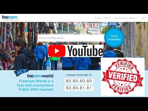 Get free online domain (Verified)