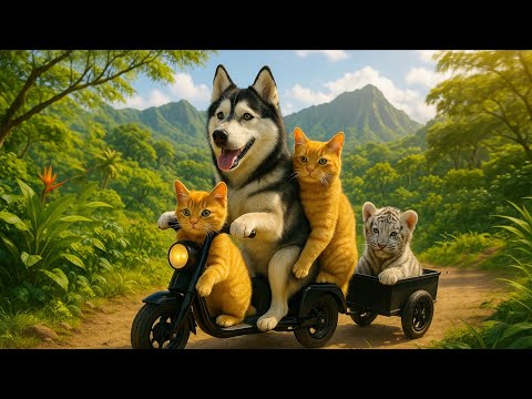 Full Story of Mama Cat Going Missing and Ginger Being Taken Care of by Kind Daddy Dog 🐶🐱