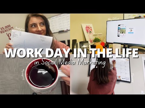DIGITAL MARKETING DAY IN THE LIFE | 9-5 | Social Media Internship