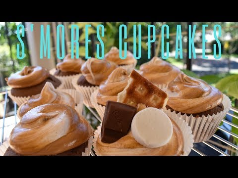 S'MORE CUPCAKES | Cupcake Kel