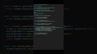 ECommerceService.java | ECommerceService class for Ecommerce  using spring boot & react