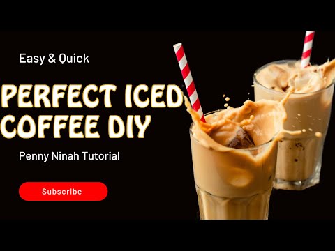 HOW TO MAKE ICED COFFEE AT HOME #coffee #icedcoffee