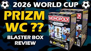 2026 Panini Prizm World Cup Monopoly FIFA Soccer Retail Blaster Box Review