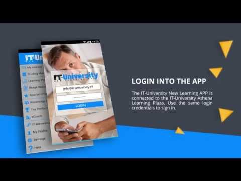 IT University  New Learning APP Tutorial