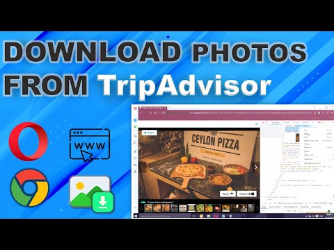 How to download photos from TripAdvisor | Picture Download | How to download protected images