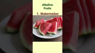Top 5 alkaline fruits| alkaline fruits| alkaline food| #food #health #shorts