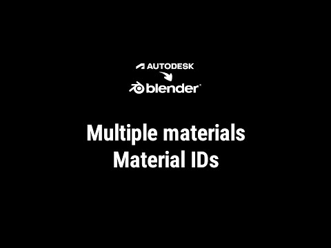 A2B - Chapter.II - 26 Multiple Materials / Material IDs