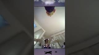 Self Trippy Spins with my Tiny Whoop! #fpv #drone #fpvdrone #fpvfreestyle #tinywhoop #igow4 #shorts