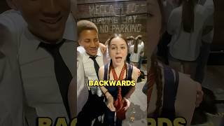 This Girl Can Speak in Reverse