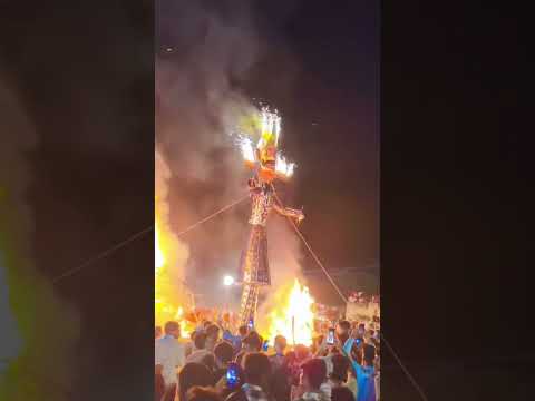 Ravan Putla Dahan 2025 #trending #minivlog #ravan #diwali