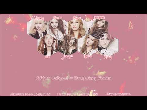 After School 애프터스쿨 - Dressing Room Lyrics (HAN/ROM/ENG)
