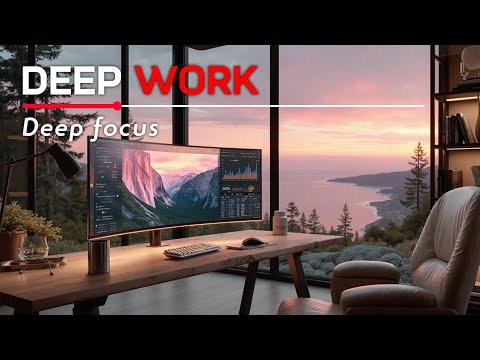 Deep Work Music ~ Focus Productivity Ambient Study & Concentration Beats