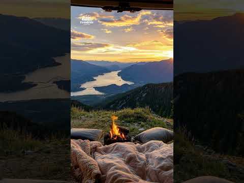 Relaxing Folk Music 🚐 Mountain Escape