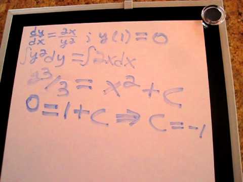 Differential Equation Example
