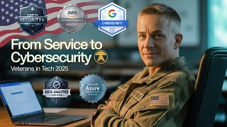 Veterans in Tech 2025 🇺🇸 | How IT Certifications Help U.S. Veterans Build New Careers