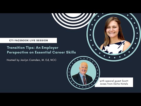 Transition Tips: An Employer Perspective on Essential Career Skills