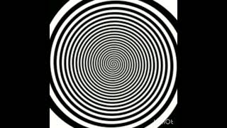 hypnotic spiral black and white circle#freeplastine #hypnotised #illusion #foryou