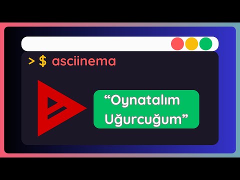 Linux Terminalinizi Kaydedin ve Paylaşın! asciinema ile Tanışın!