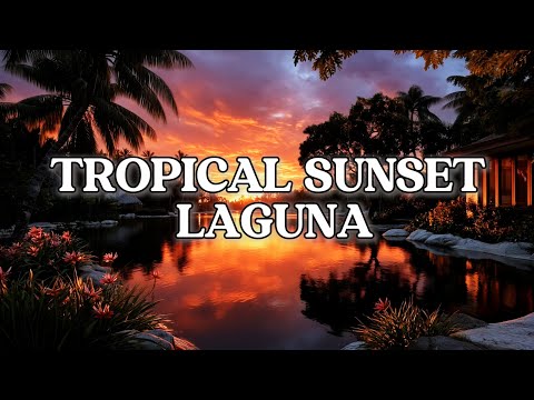 Tropical Sunset Laguna 2025 🌴 | Deep House & Chill Vibes Mix 🌅✨
