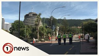 Central Wellington now relatively calm after wild scenes at Parliament protest