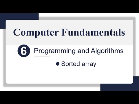 3.Sorted array