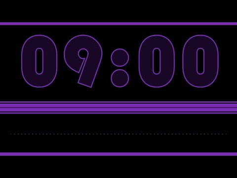9 Minute Timer With music - HW Timer 009