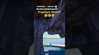 Prop Hunt Glitch!! NEVER FOUND ME!! 🤣 #trendingshorts #fortnite #gaming #fortnitecreative #algorithm