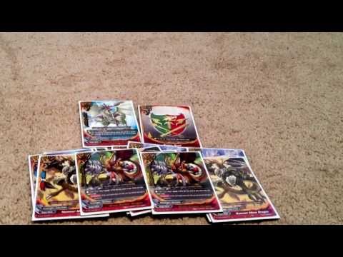 Futurecard buddyfight dragon deck profile: after burning valor release