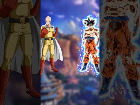 saitama vs goku #shorts #vs #fyp #anime