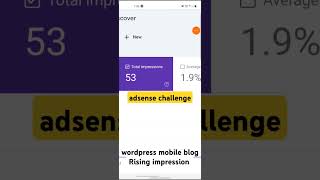 wordpress mobile blogging Day 17 | adsense live challenge #adsense