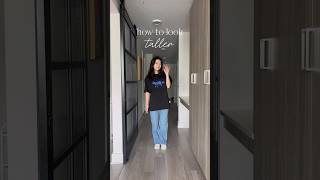 How to Dress Taller #stylingtips #petitefashion #springfashion #howtodress
