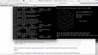 Demo of C++ Intel TBB Redis NOSQL Client on Mac OSX