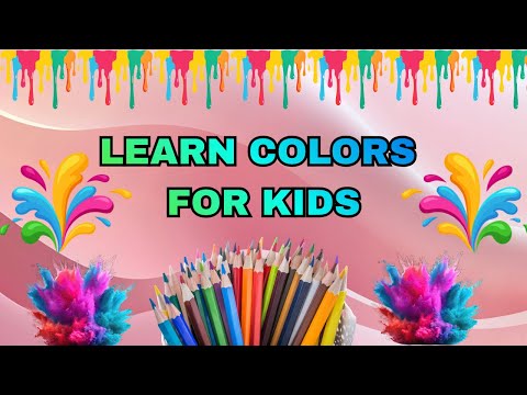 Learn Colors | Learn Colors for kids | kids learning world 