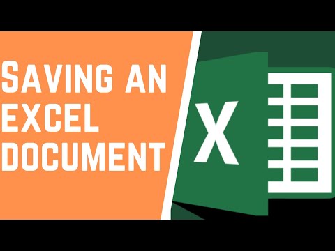 Saving an excel document lec-04 in Urdu || How to save an excel document [MS Office 2019]