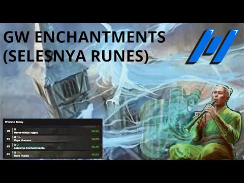 GW Enchantments / Selesnya Runes Deck Tech and Gameplay (MTGA Standard)