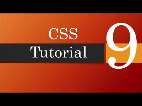 CSS Tutorial for Beginners  - 09   CSS border style,color,width,radius