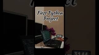 💻 My First Python Project – Beginner Milestone