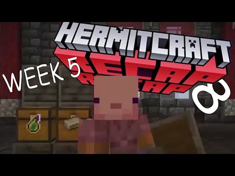 Hermitcraft RECAP RECAP - SEASON 8 week 5 (parody video)