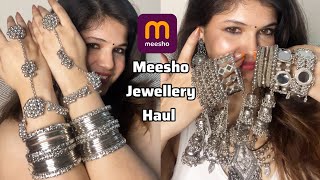 Affordable Navratri Jewelry Haul | Meesho Accessories 2025 | Bracelets & Necklaces 