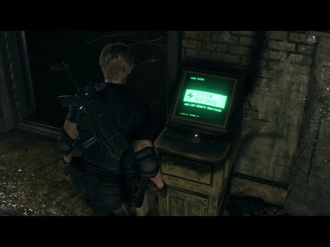 Resident Evil 4: Remake - 3rd Power Puzzle - Waste Disposal - Island - Hardcore Mode