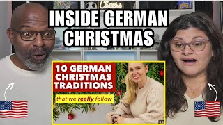 Americans React to The BEST German Christmas Traditions - Christmas in Germany