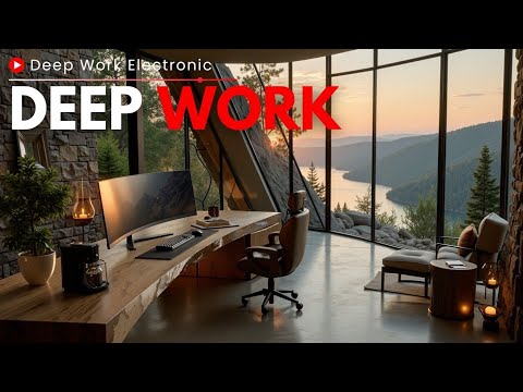 Deep Work Electronic Beats | Ambient Relaxation for Focused Study & Chill Vibes