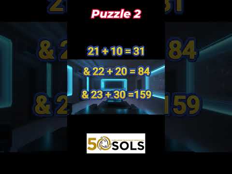 Puzzle 2 SOLVED !  99% of people could not solve these#letmeknow #commentBelow #letsSolveThis