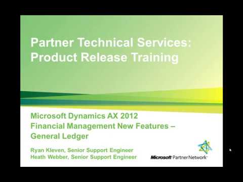 Microsoft Dynamics AX 2012 - General Ledger